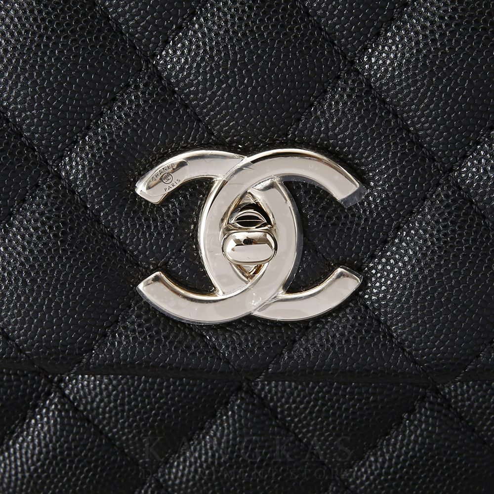 CHANEL(USED)K샤넬 캐비어 코코핸들 미듐