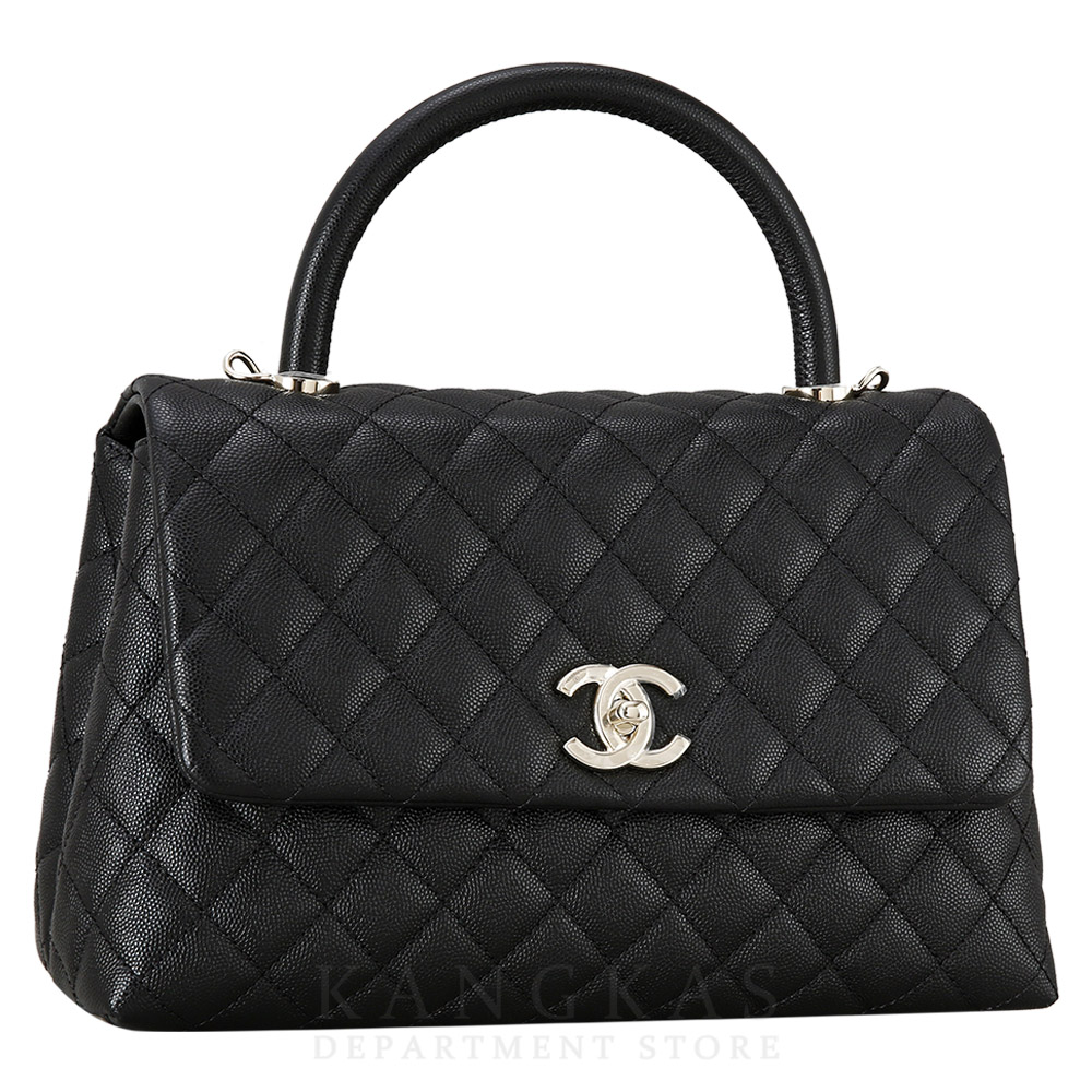 CHANEL(USED)K샤넬 캐비어 코코핸들 미듐