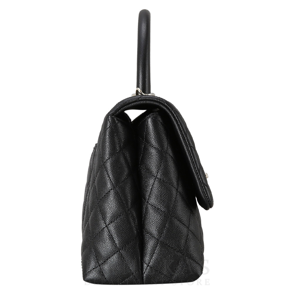 CHANEL(USED)K샤넬 캐비어 코코핸들 미듐