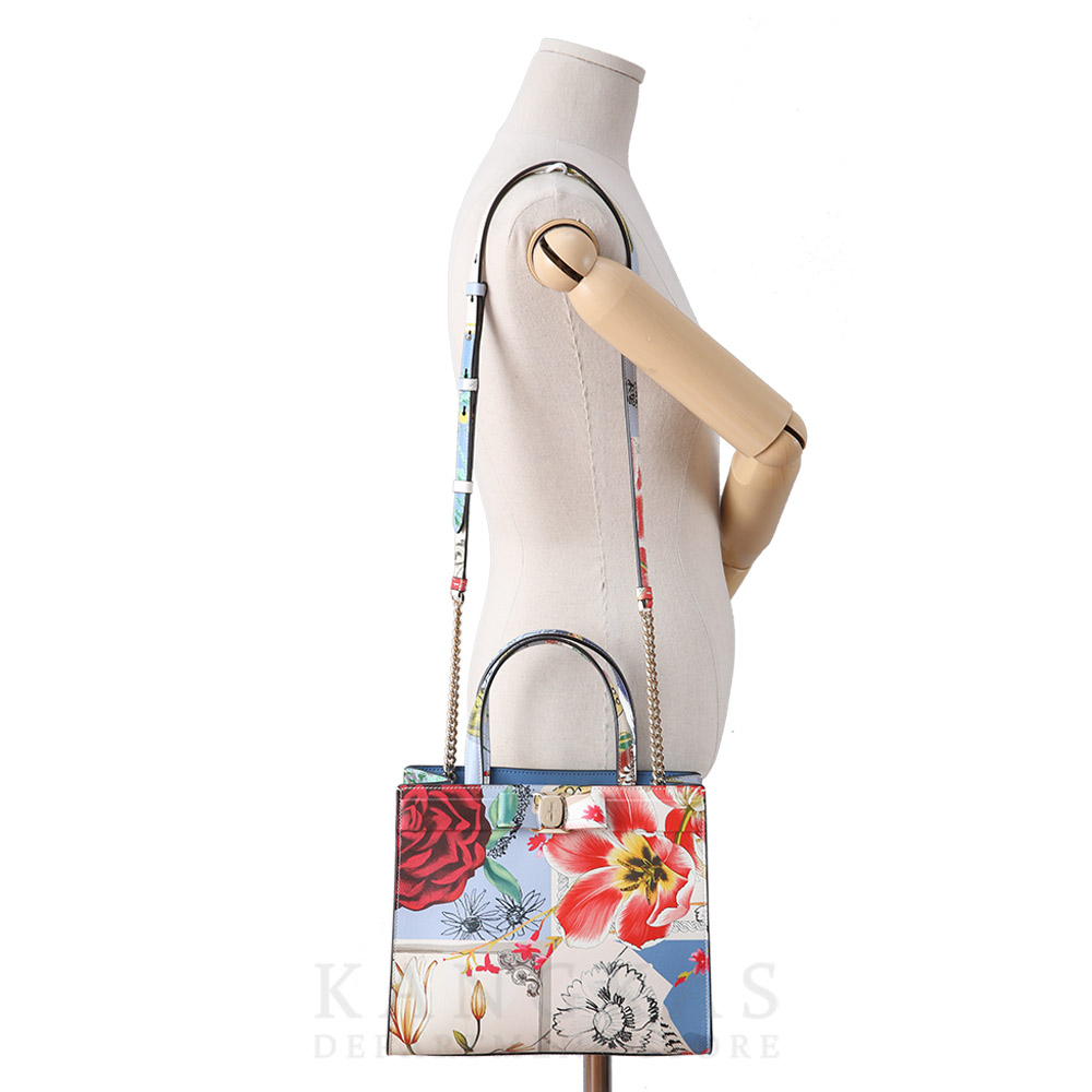 FERRAGAMO(USED)페레가모 시즌 바라 보우 투웨이백