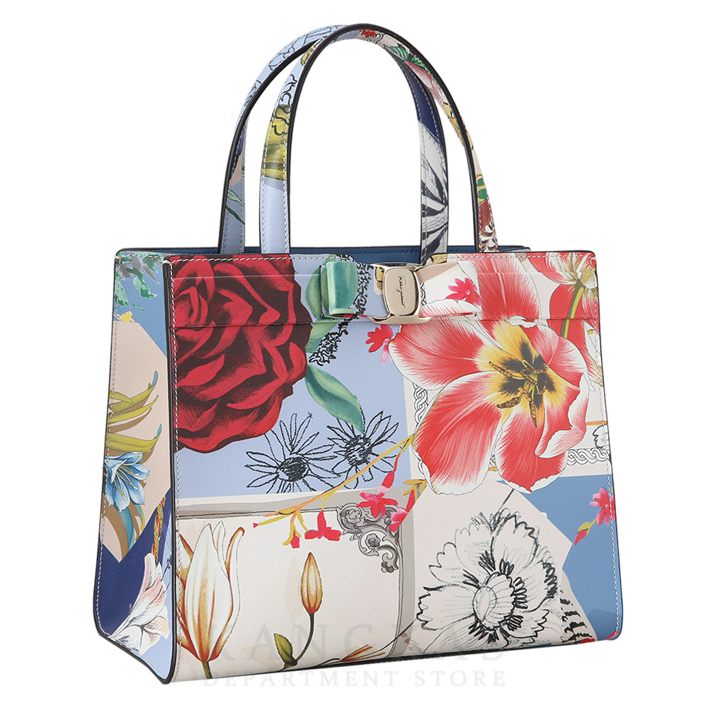 FERRAGAMO(USED)페레가모 시즌 바라 보우 투웨이백
