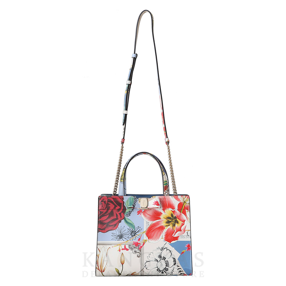 FERRAGAMO(USED)페레가모 시즌 바라 보우 투웨이백