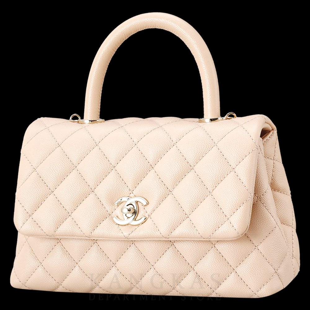 CHANEL(USED)K샤넬 캐비어 코코핸들 스몰