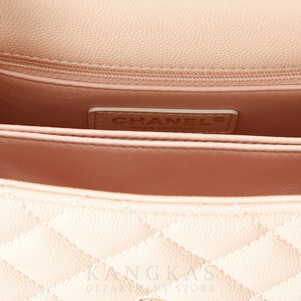 CHANEL(USED)K샤넬 캐비어 코코핸들 스몰