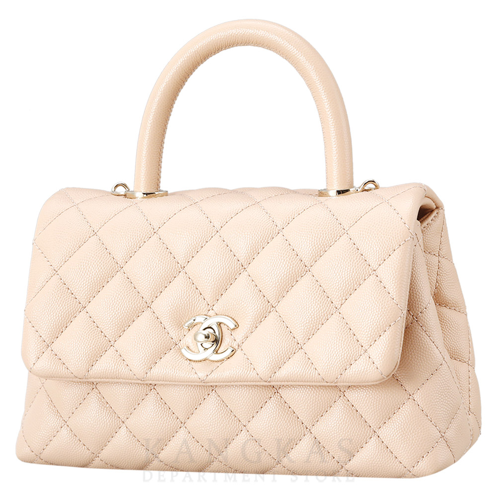 CHANEL(USED)K샤넬 캐비어 코코핸들 스몰