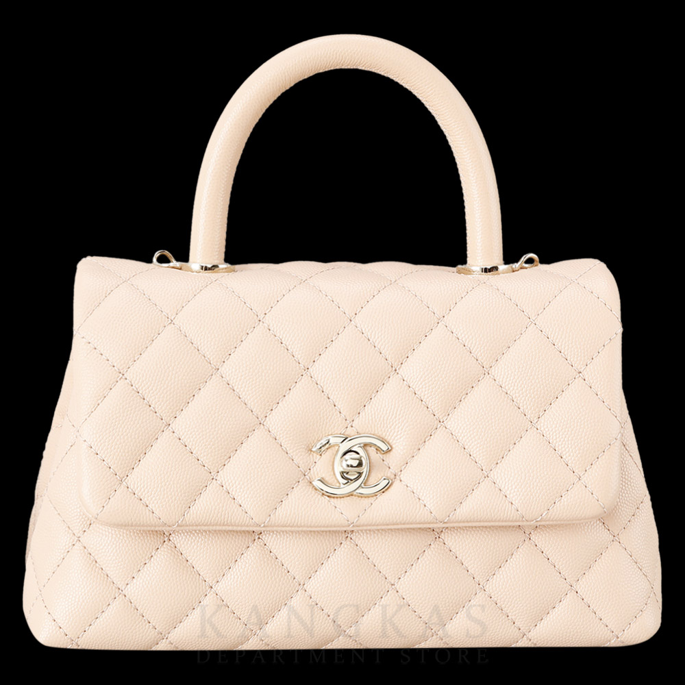 CHANEL(USED)K샤넬 캐비어 코코핸들 스몰