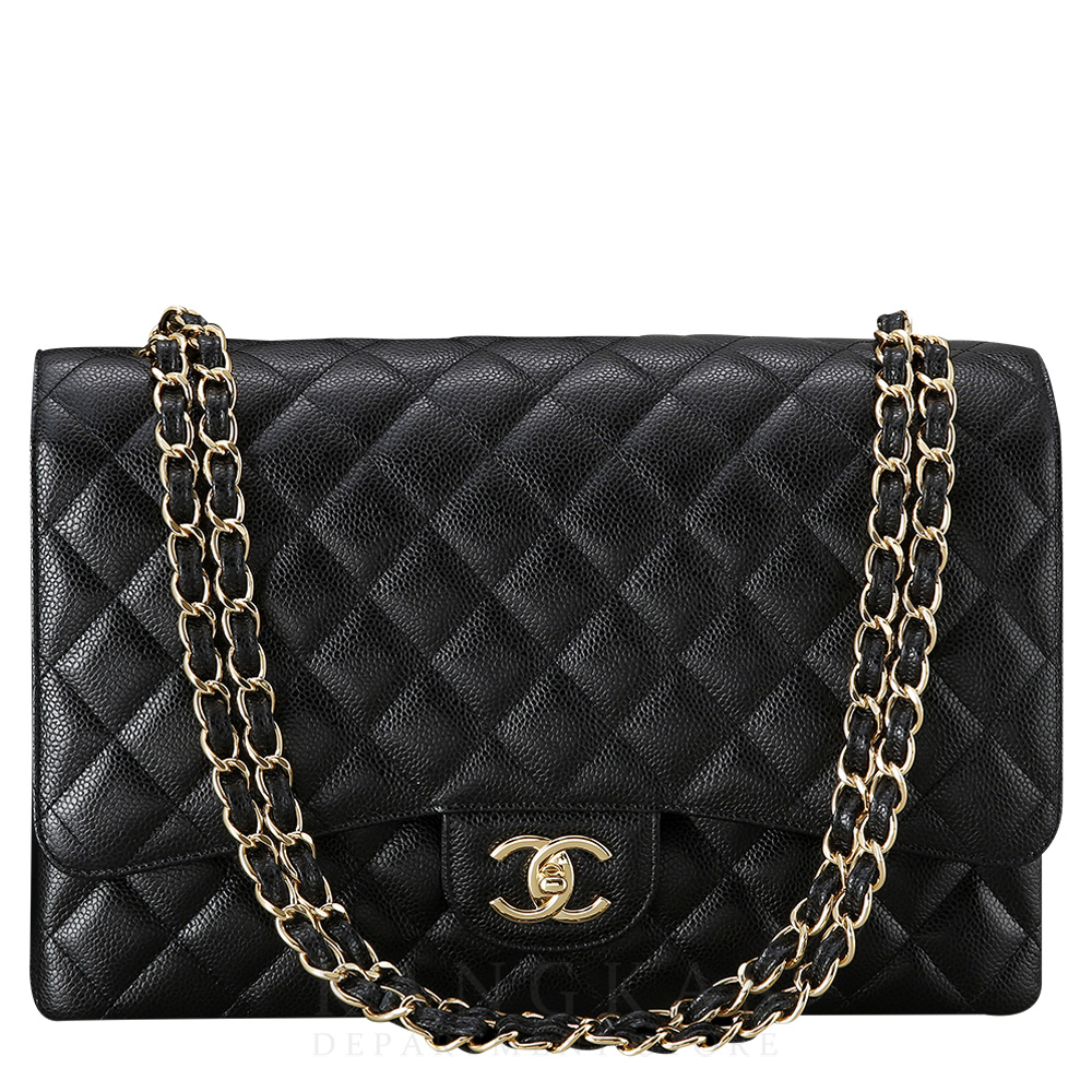 CHANEL(USED)샤넬 캐비어 클래식 맥시