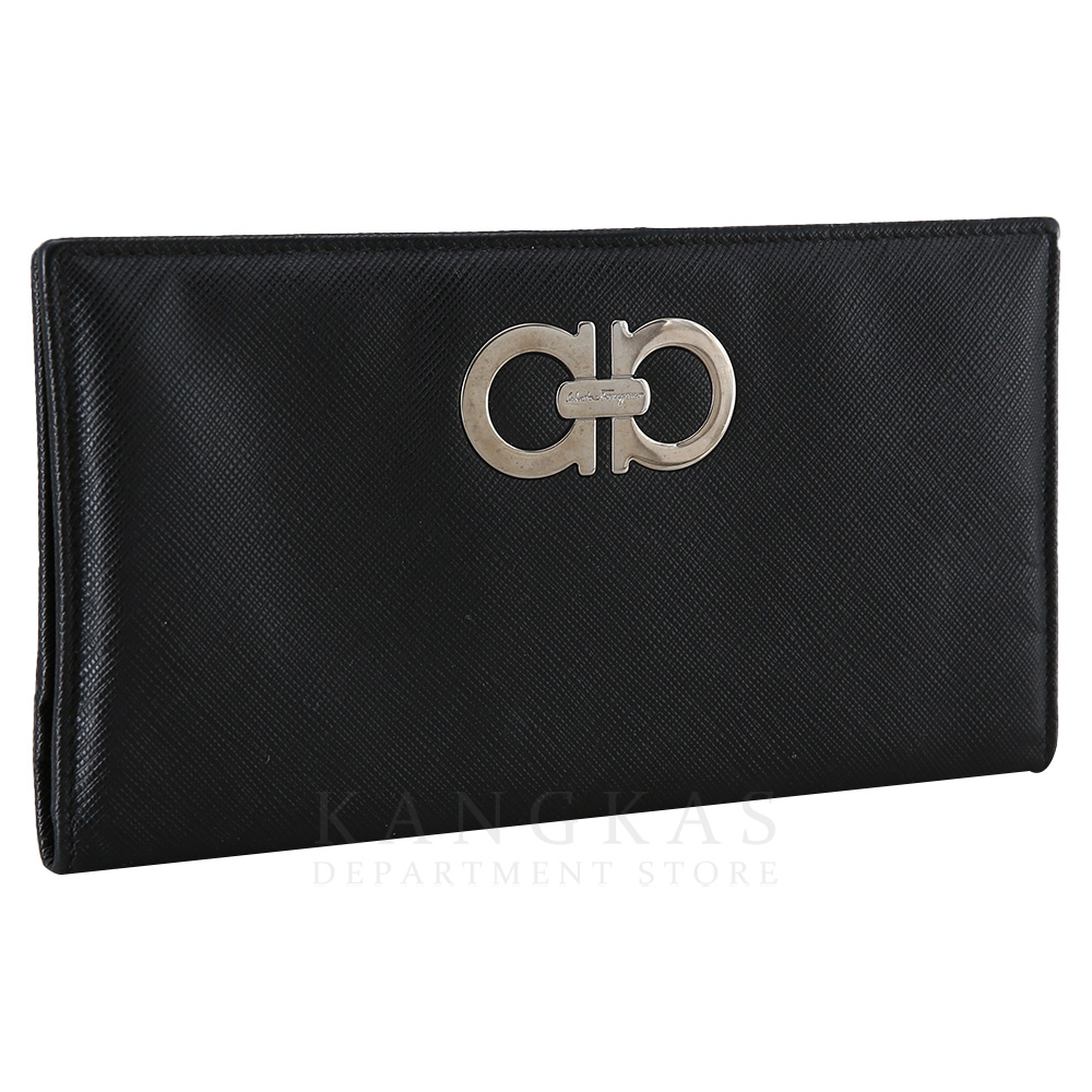 FERRAGAMO(USED)페레가모 간치니 플랩 장지갑