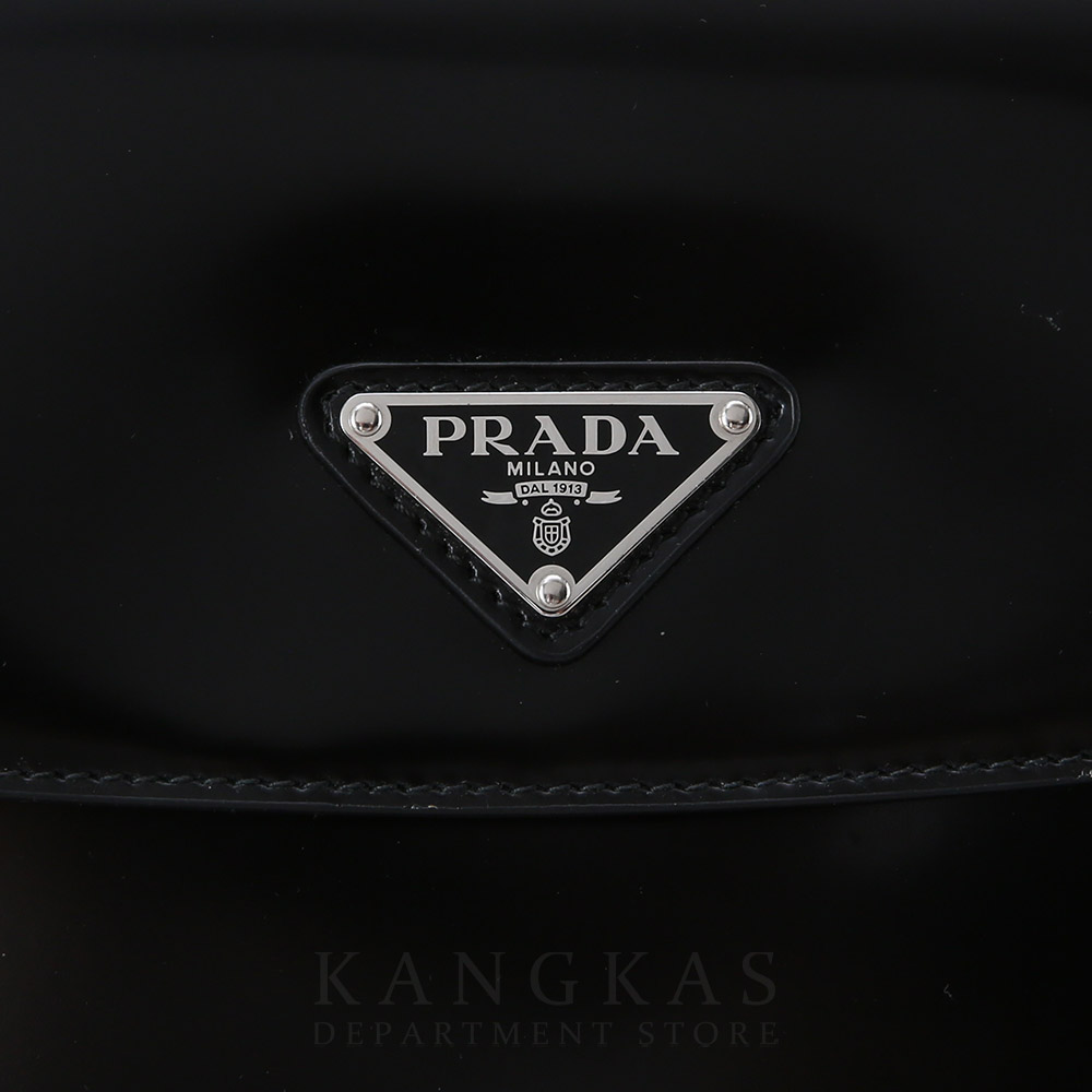 PRADA(USED)프라다 1BD303 클레오 브러시드 레더 숄더백