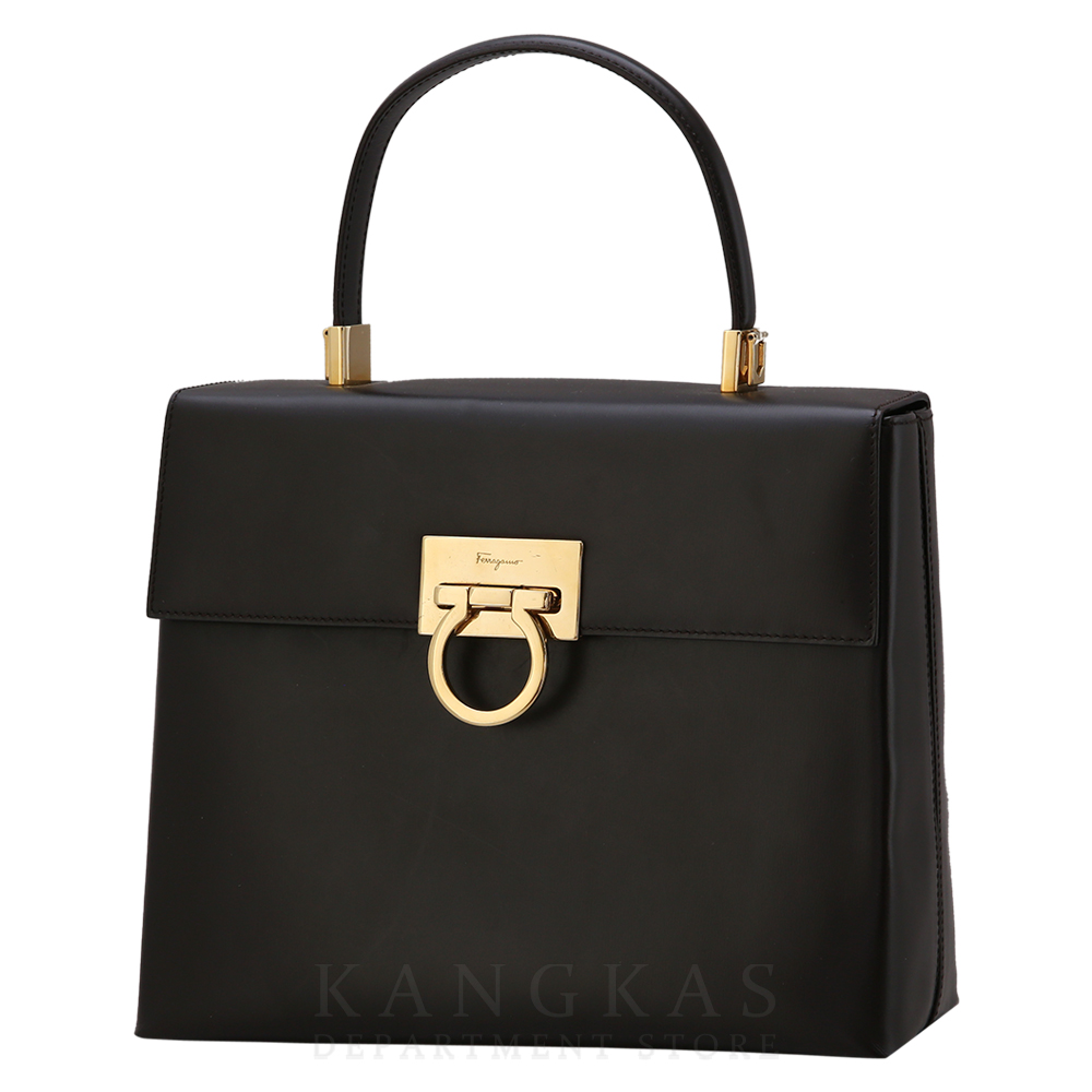 FERRAGAMO(USED)페레가모 켈리 탑 핸들백