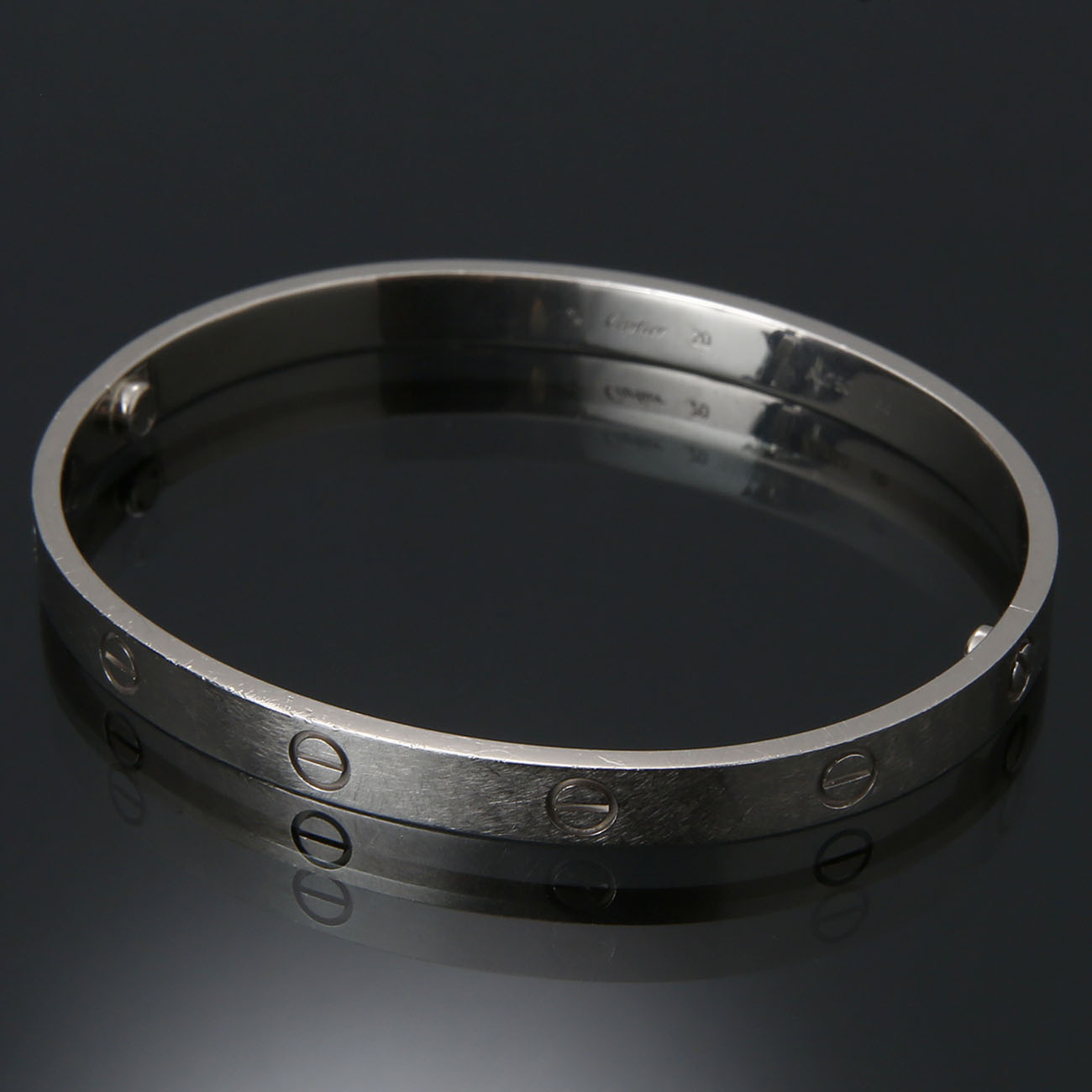 CARTIER(USED)까르띠에 러브 브레이슬릿 #20