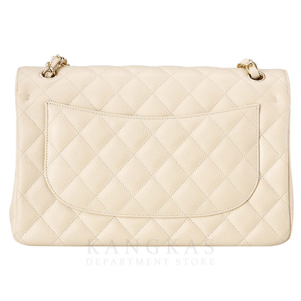 CHANEL(USED)샤넬 베이지 클래식 라지 플랩백
