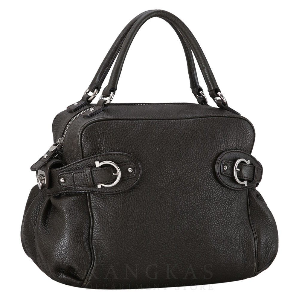 FERRAGAMO(USED)페레가모 간치니 버클 토트백