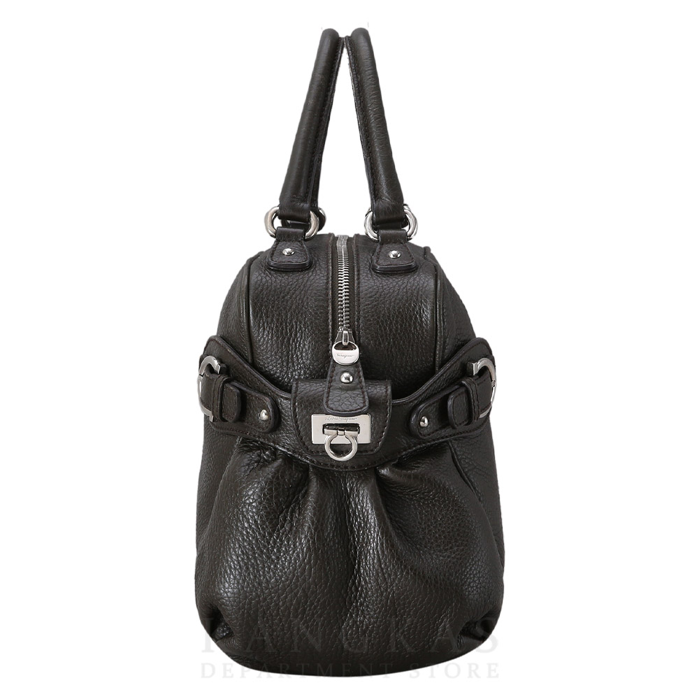 FERRAGAMO(USED)페레가모 간치니 버클 토트백