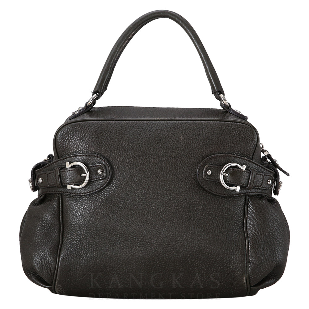 FERRAGAMO(USED)페레가모 간치니 버클 토트백
