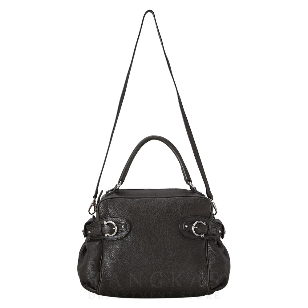 FERRAGAMO(USED)페레가모 간치니 버클 토트백