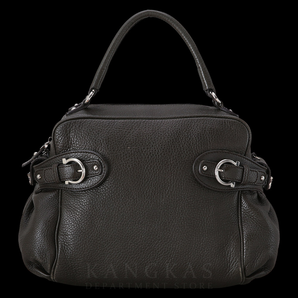 FERRAGAMO(USED)페레가모 간치니 버클 토트백