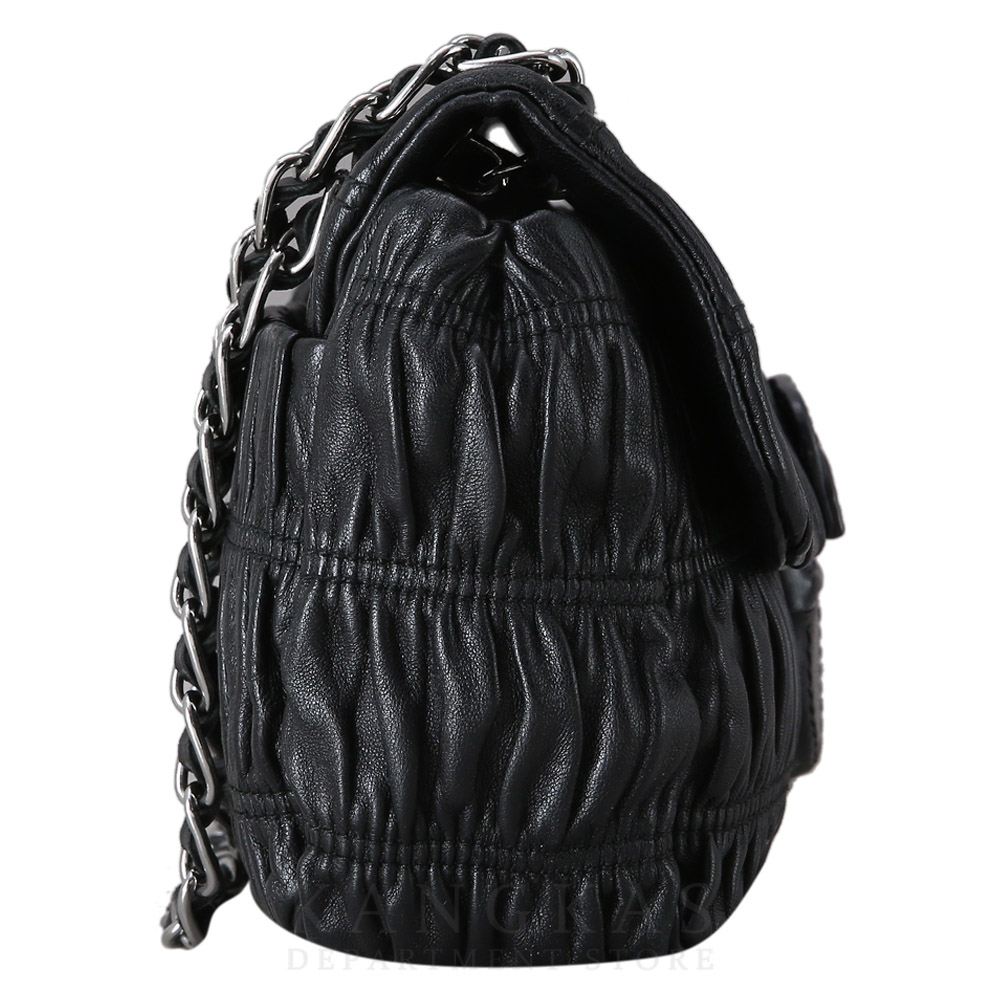 PRADA(USED)프라다  B4553C 나파 고프레체인숄더백