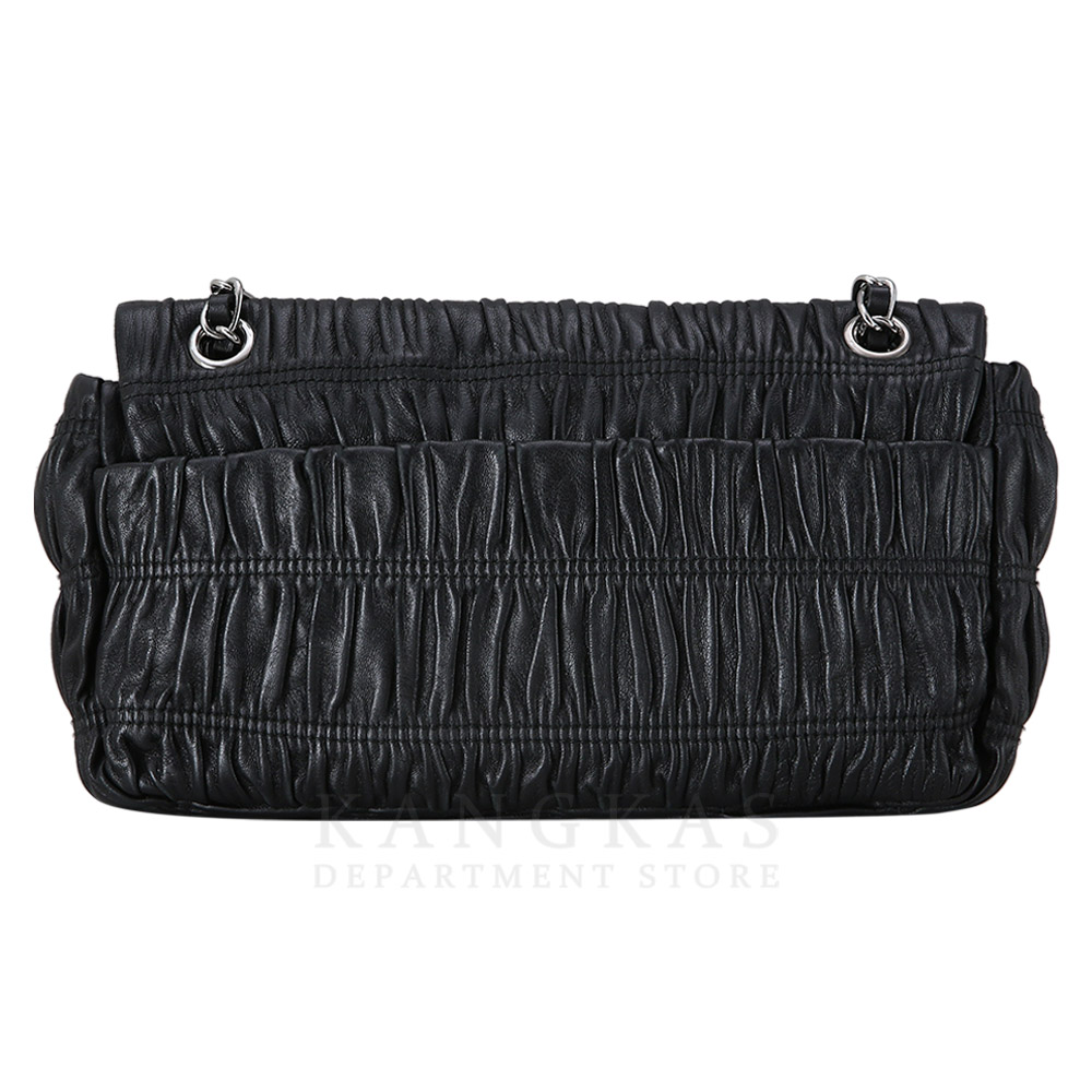 PRADA(USED)프라다  B4553C 나파 고프레체인숄더백