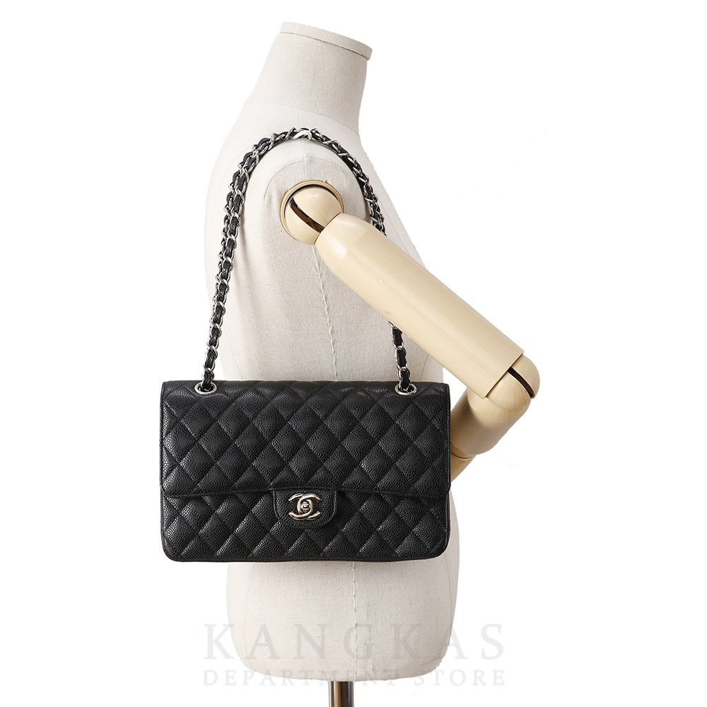 CHANEL(USED)샤넬 캐비어 클래식 미듐 플랩백