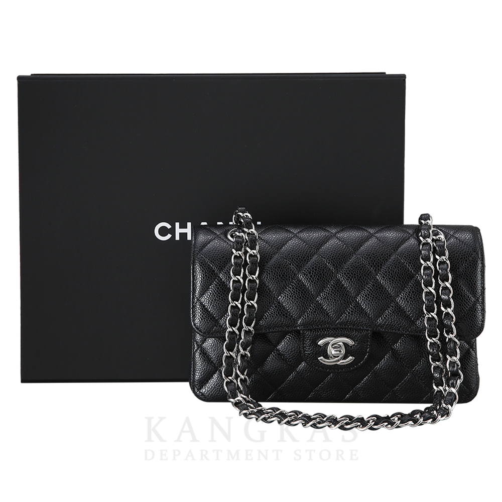 CHANEL(USED)샤넬 캐비어 클래식 스몰 플랩백
