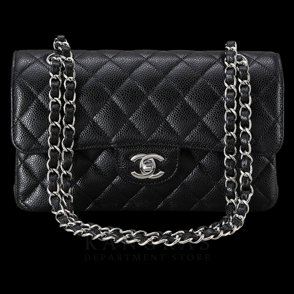 CHANEL(USED)샤넬 캐비어 클래식 스몰 플랩백
