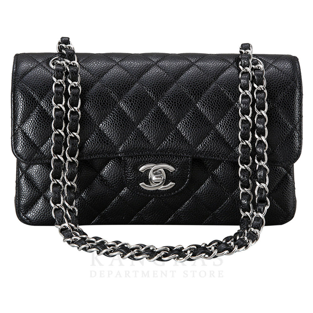 CHANEL(USED)샤넬 캐비어 클래식 스몰 플랩백