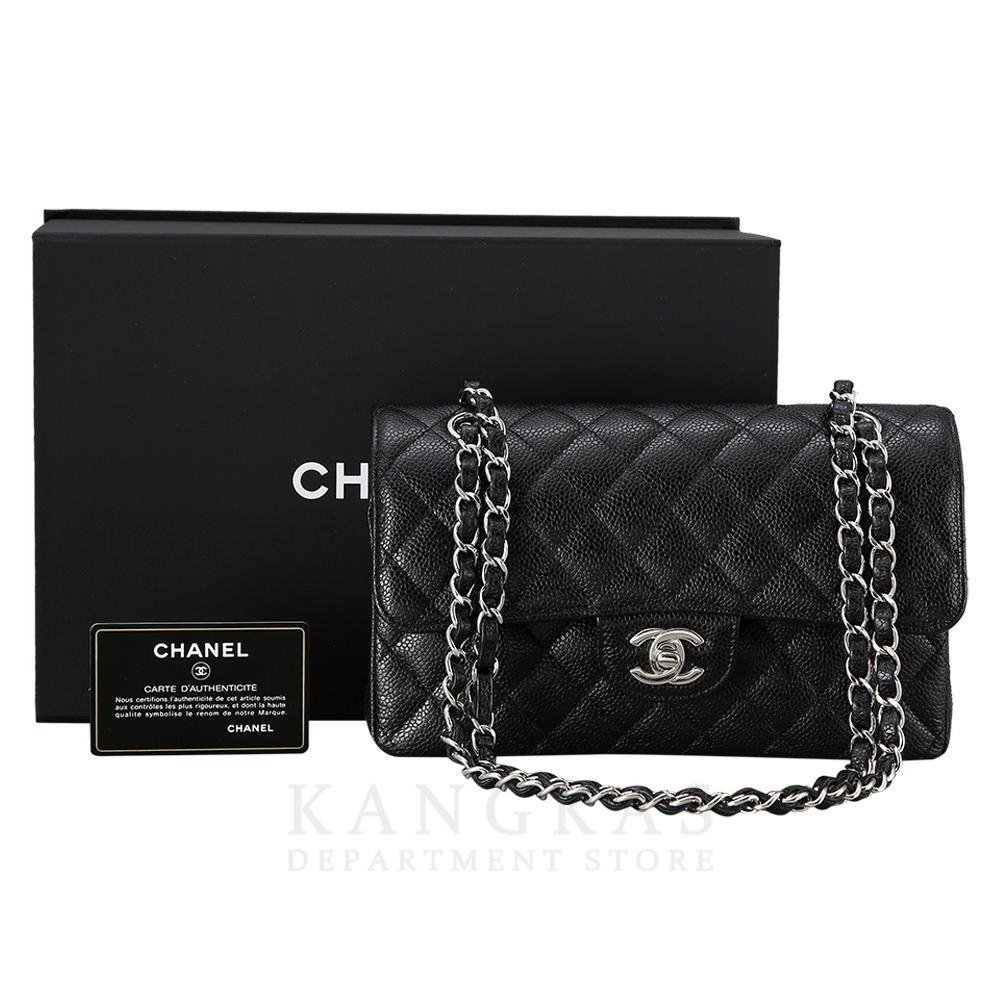 CHANEL(USED)샤넬 캐비어 클래식 스몰 플랩백