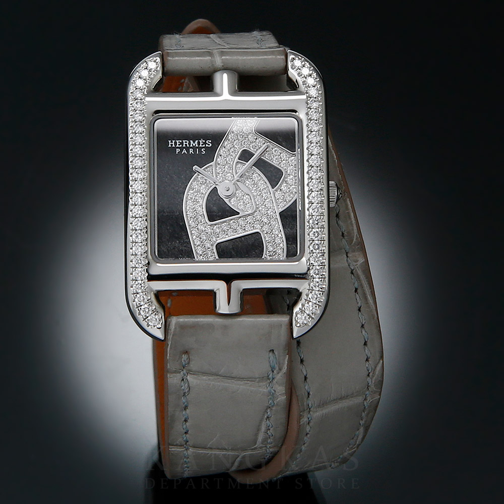 HERMES(USED)에르메스 케이프 코드 CC1.330 다이아베젤 워치