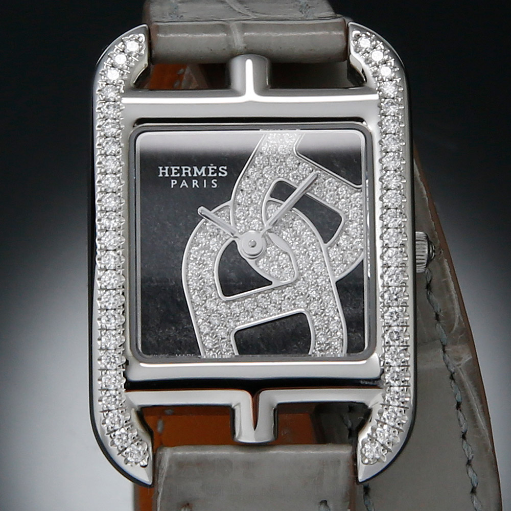 HERMES(USED)에르메스 케이프 코드 CC1.330 다이아베젤 워치