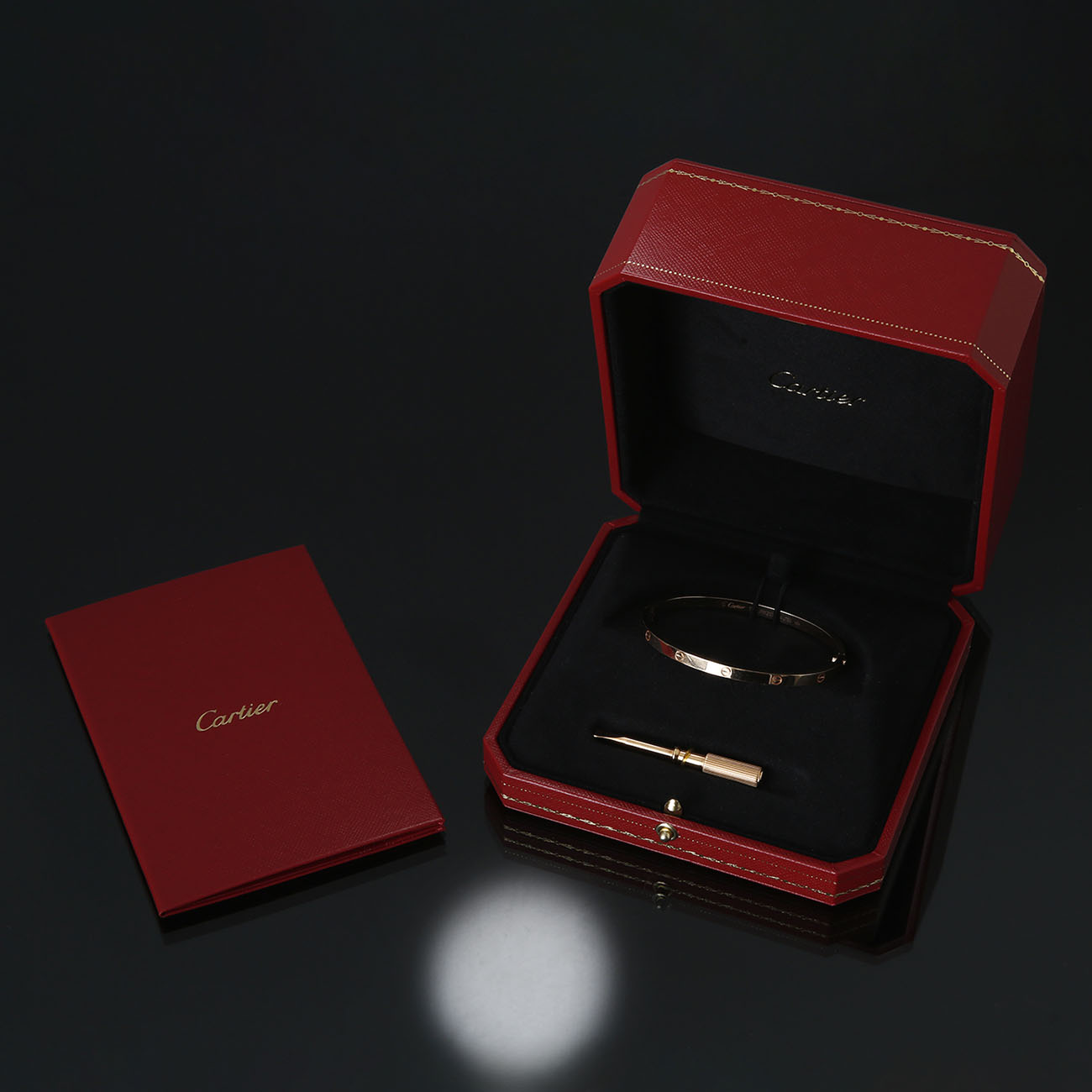 CARTIER(USED)까르띠에 러브 브레이슬릿 SM #17