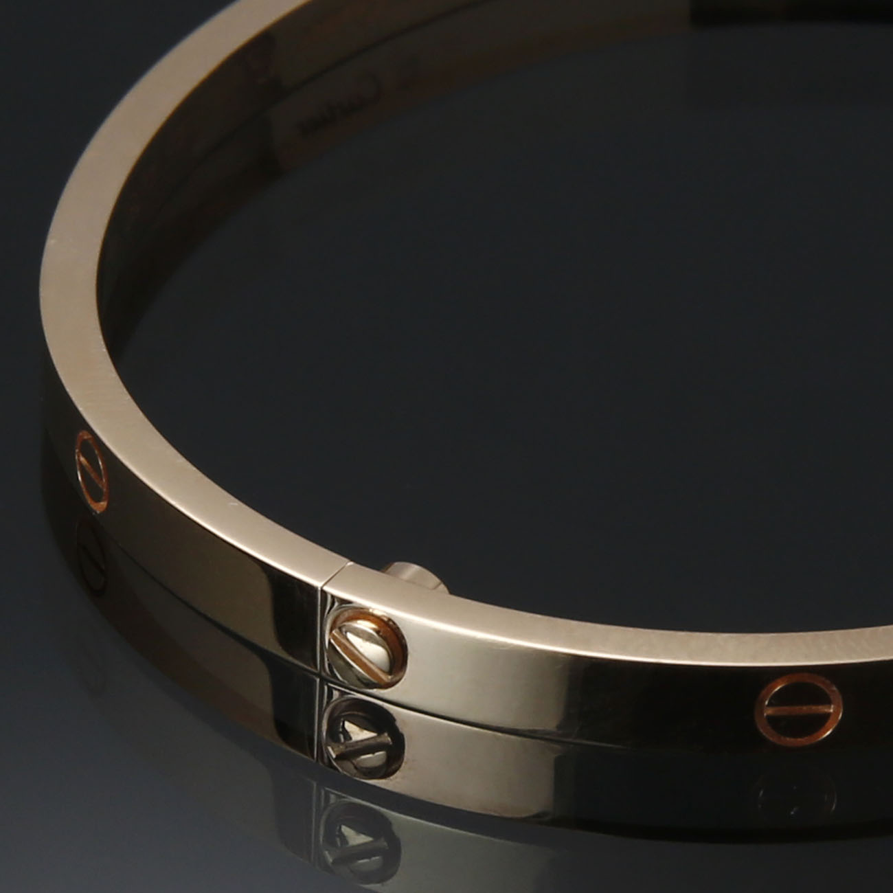 CARTIER(USED)까르띠에 러브 브레이슬릿 SM #17