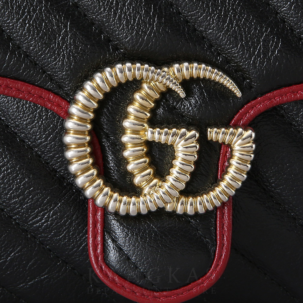 GUCCI(USED)구찌 583571 GG마몽 미니 탑 핸들백