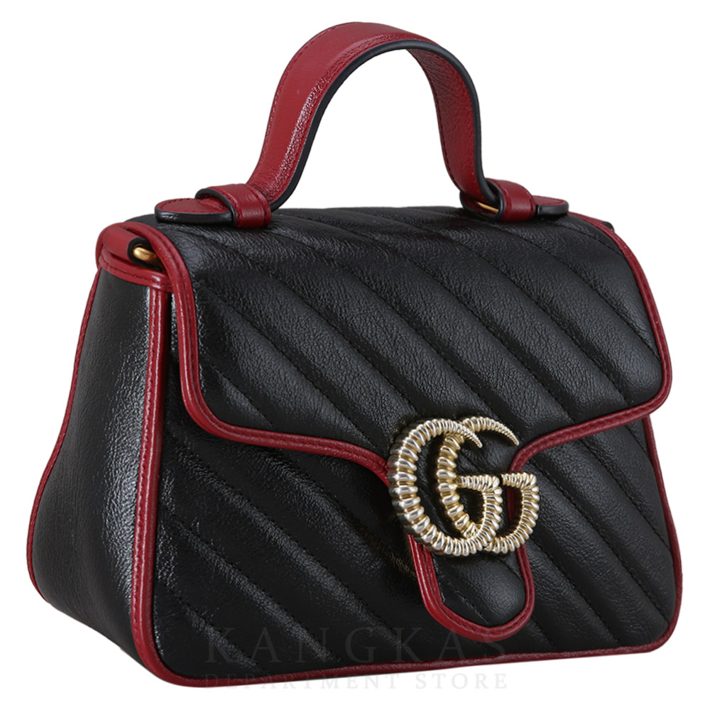 GUCCI(USED)구찌 583571 GG마몽 미니 탑 핸들백