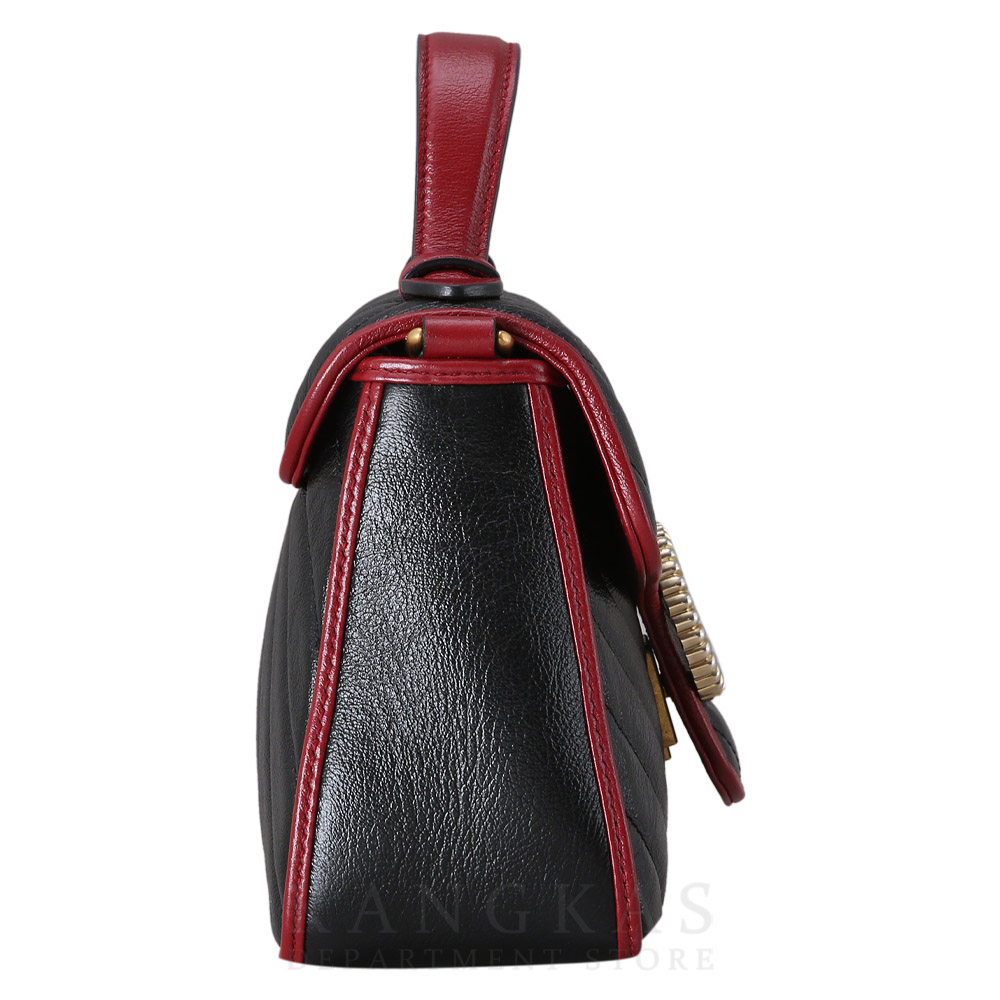 GUCCI(USED)구찌 583571 GG마몽 미니 탑 핸들백