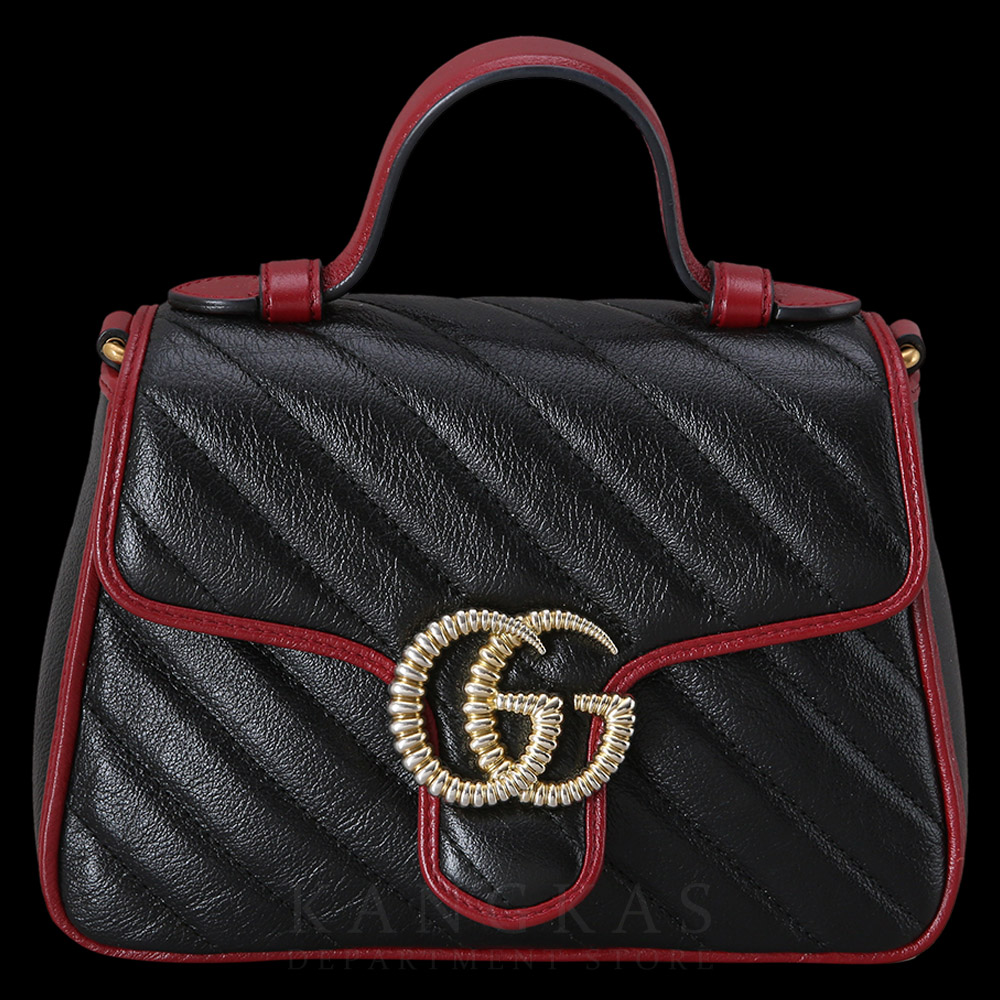 GUCCI(USED)구찌 583571 GG마몽 미니 탑 핸들백