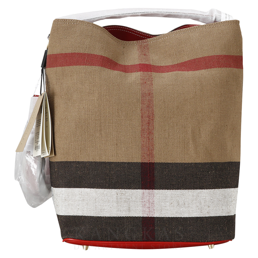BURBERRY(USED)버버리 캔버스 애쉬비 숄더백 미듐