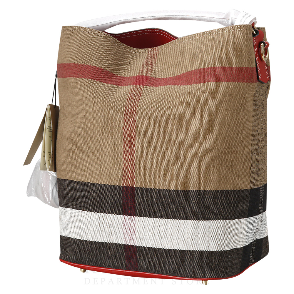 BURBERRY(USED)버버리 캔버스 애쉬비 숄더백 미듐