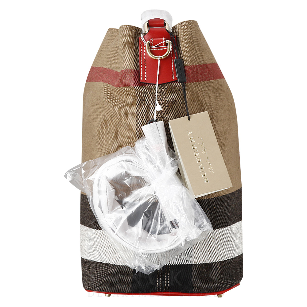 BURBERRY(USED)버버리 캔버스 애쉬비 숄더백 미듐