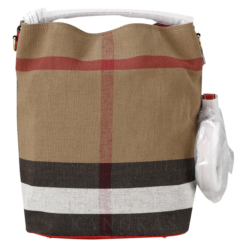 BURBERRY(USED)버버리 캔버스 애쉬비 숄더백 미듐
