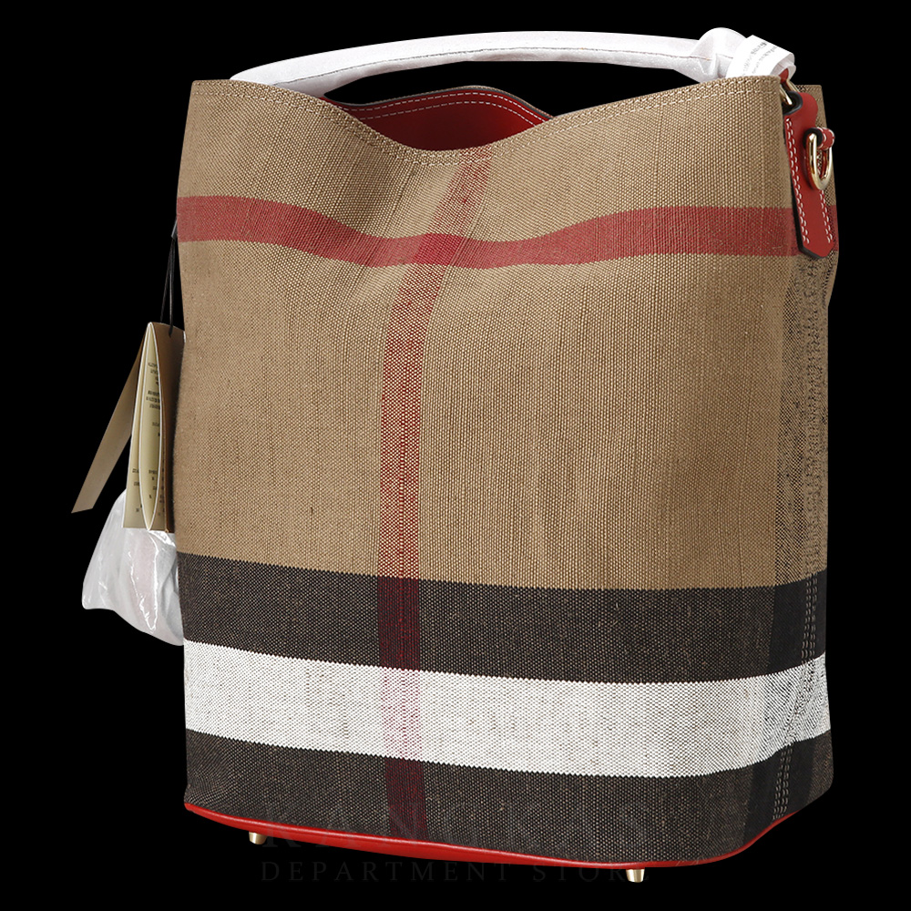 BURBERRY(USED)버버리 캔버스 애쉬비 숄더백 미듐