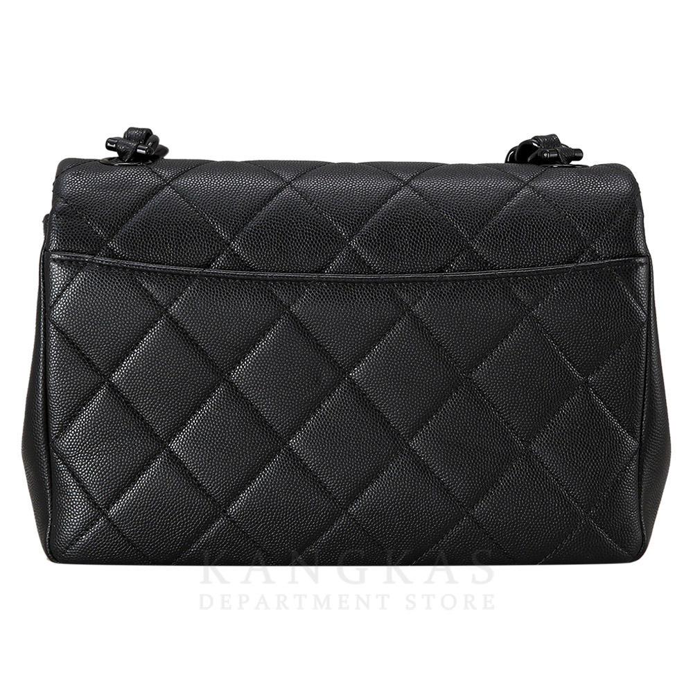 CHANEL(USED)샤넬 시즌 캐비어 세라믹 체인 플랩백