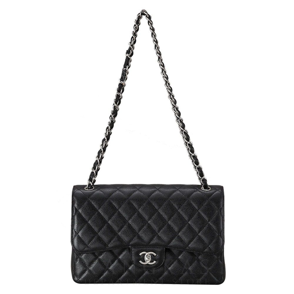CHANEL(USED)샤넬 캐비어 클래식 라지 플랩백