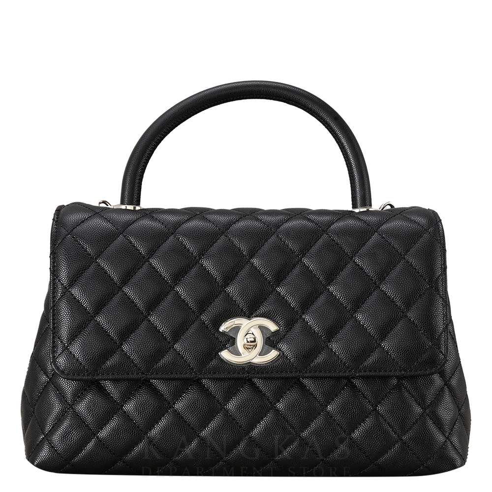 CHANEL(USED)샤넬 캐비어 코코핸들 미듐