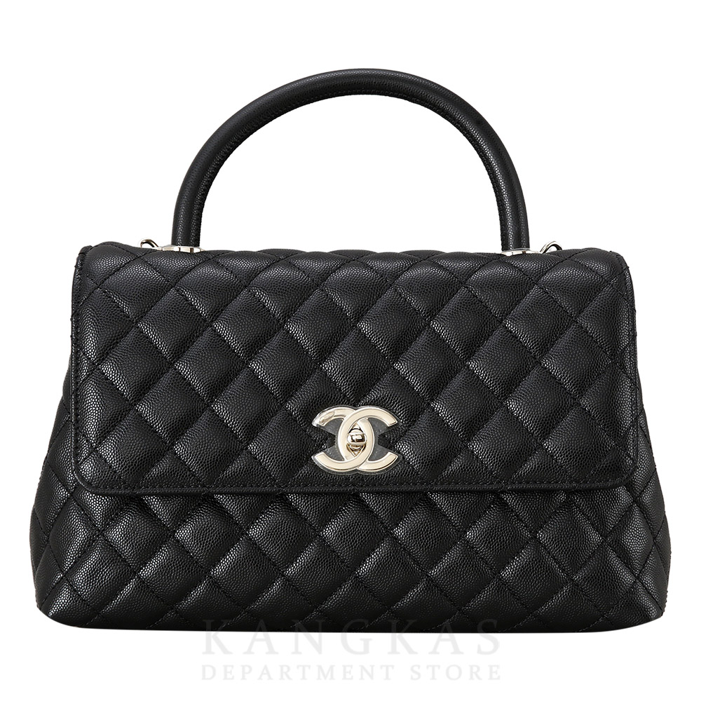 CHANEL(USED)샤넬 캐비어 코코핸들 미듐