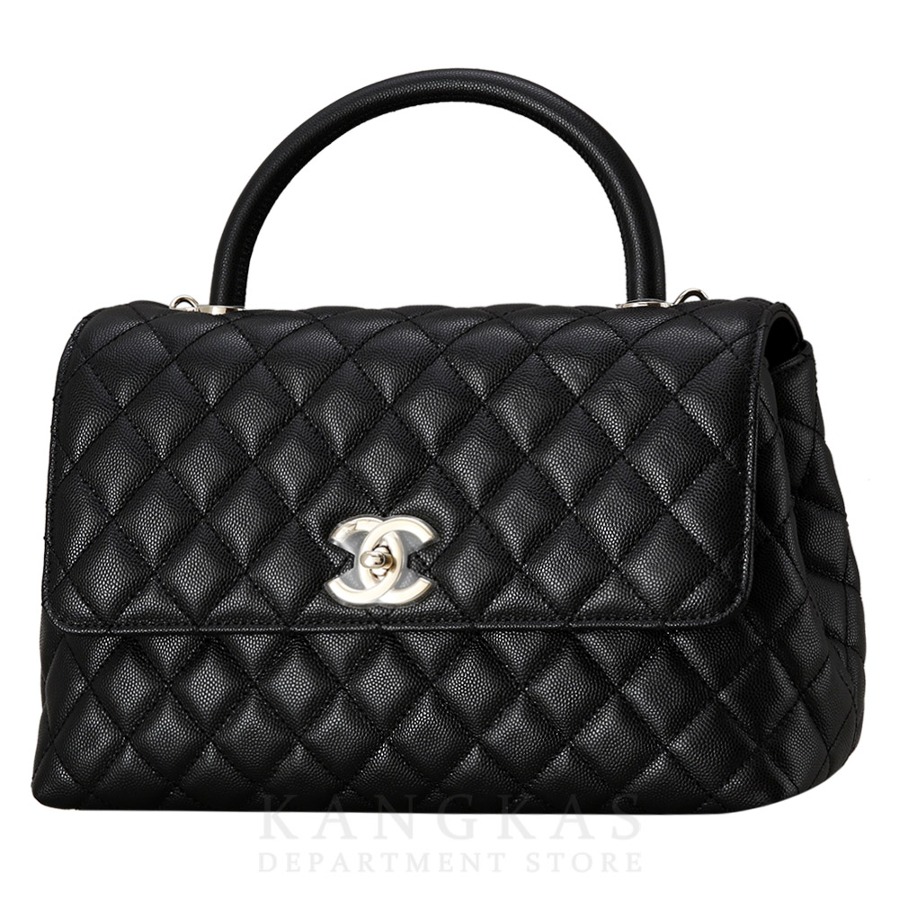 CHANEL(USED)샤넬 캐비어 코코핸들 미듐