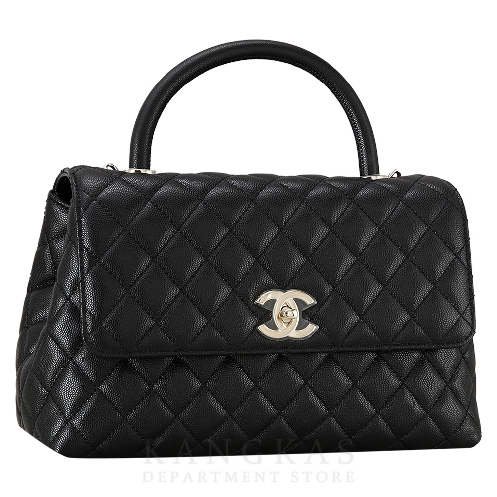 CHANEL(USED)샤넬 캐비어 코코핸들 미듐