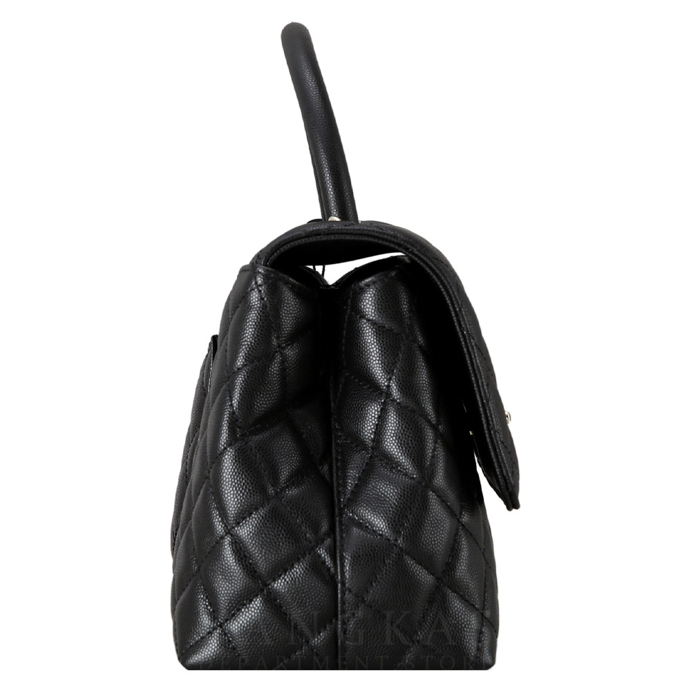 CHANEL(USED)샤넬 캐비어 코코핸들 미듐