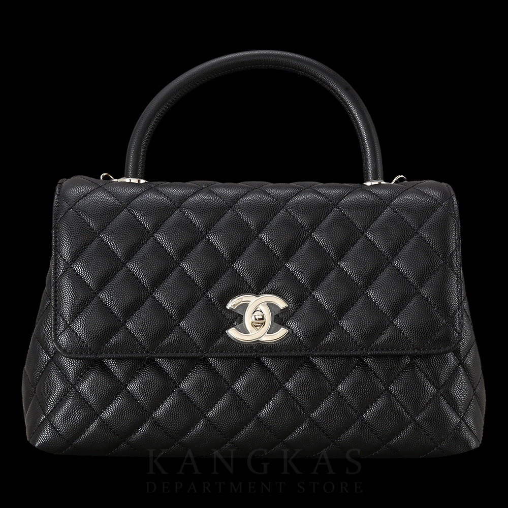 CHANEL(USED)샤넬 캐비어 코코핸들 미듐