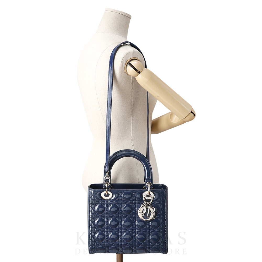 CHRISTIAN DIOR(USED)크리스찬디올 페이던트 레이디디올 미듐
